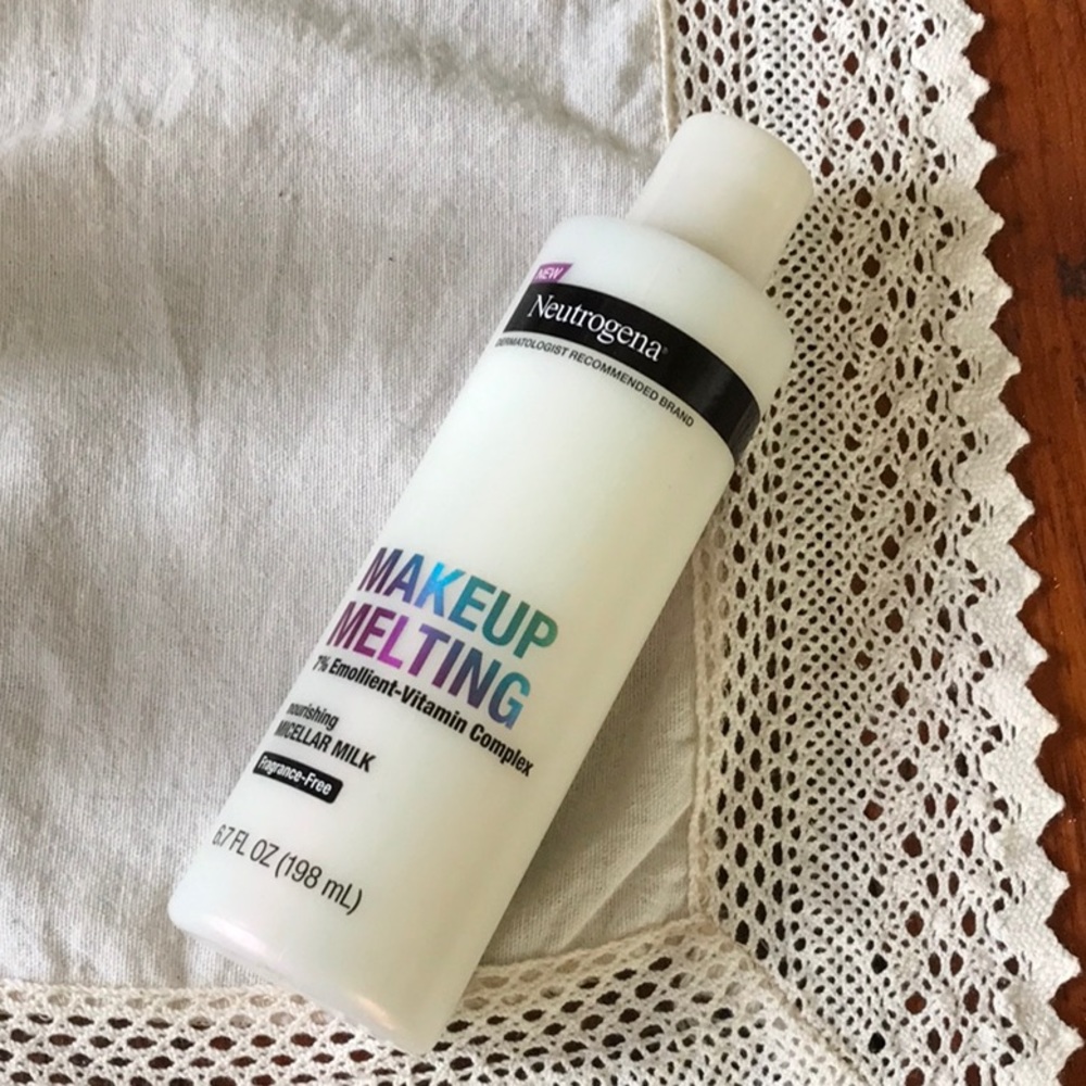 Neutrogena makeup melting Micellar milk vitamin